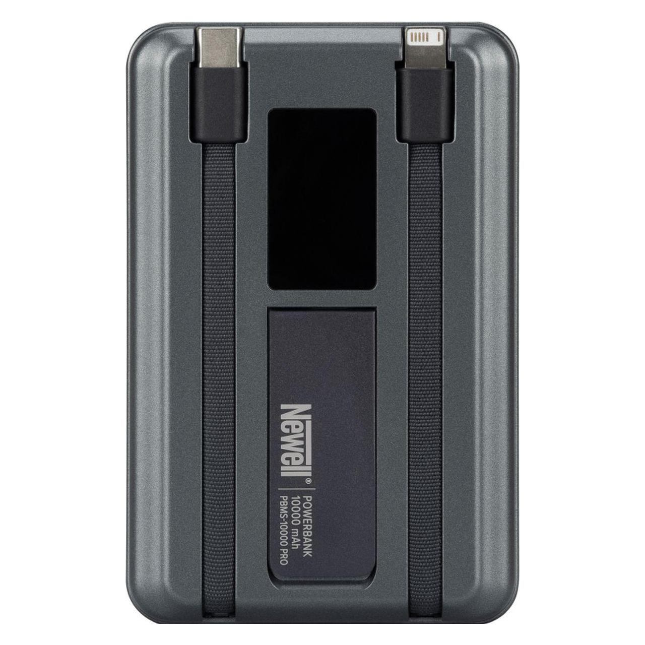 Newell NL4895 Power Bank 10000 mAh Lightning USB-C Magsafe szary (10000 mAh) (NEWELL)