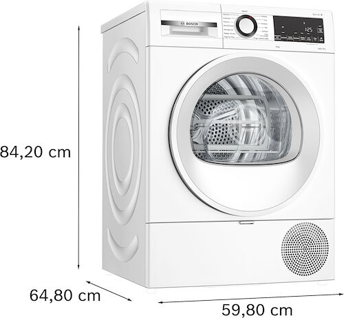 Bosch WQG243D6IT ASCIUGATRICE 9KG CLASSE C