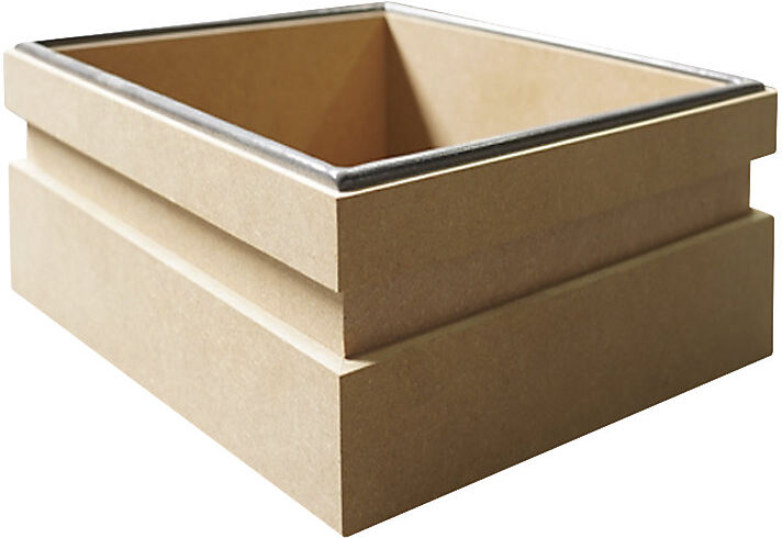 kaiserkraft Speicherfilter Leerrahmen für 3000.1/ 3000.2, MDF-Rahmen, LxBxH 410 x 410 x 240 mm