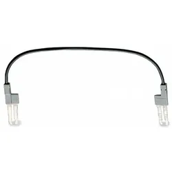 Wago 249-125 Steckbarer Leitungsbrücker,isoliert,60 mm lang,schwarz 249125  - 10 Stück