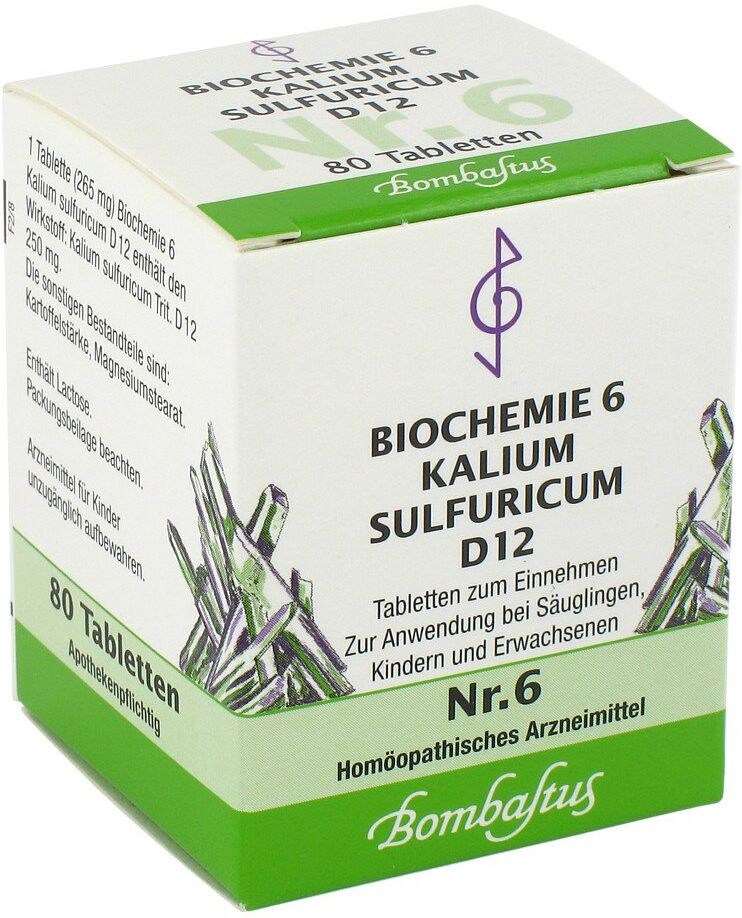 Biochemie 6 Kalium sulfuricum D12 Tabletten