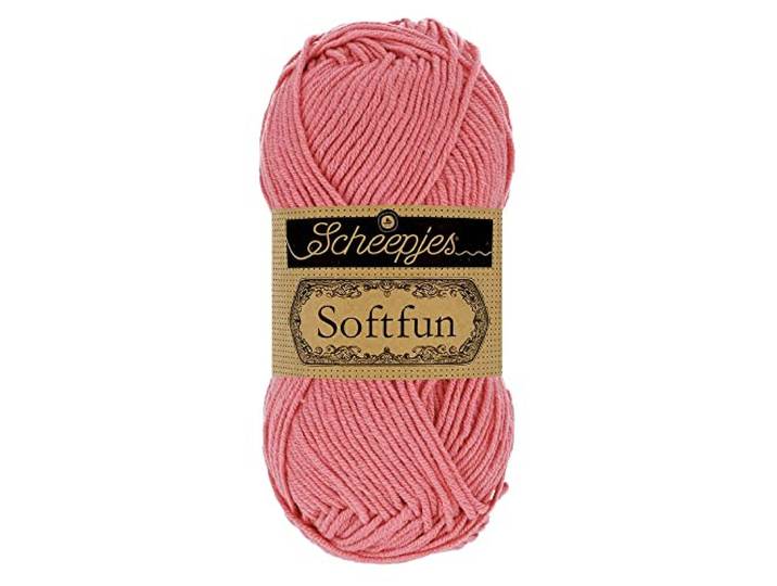 Scheepjes - Scheepjes 2514 Rosa Softfun Garen - 1x50g