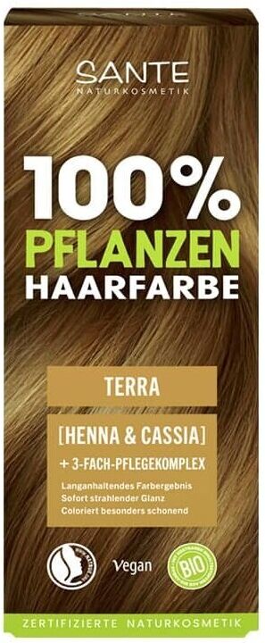 Sante Naturkosmetik Pflanzenfarbstoff 04 Terra 100 gr
