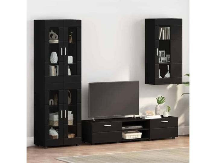 Xolmizyn Holzschrank, Wandschrank aus Holzwerkstoff, 50 x 29 x 100 cm Matt lackiertes Design, Stabiler Stauraum, Minimalistische Optik, Innenbereich