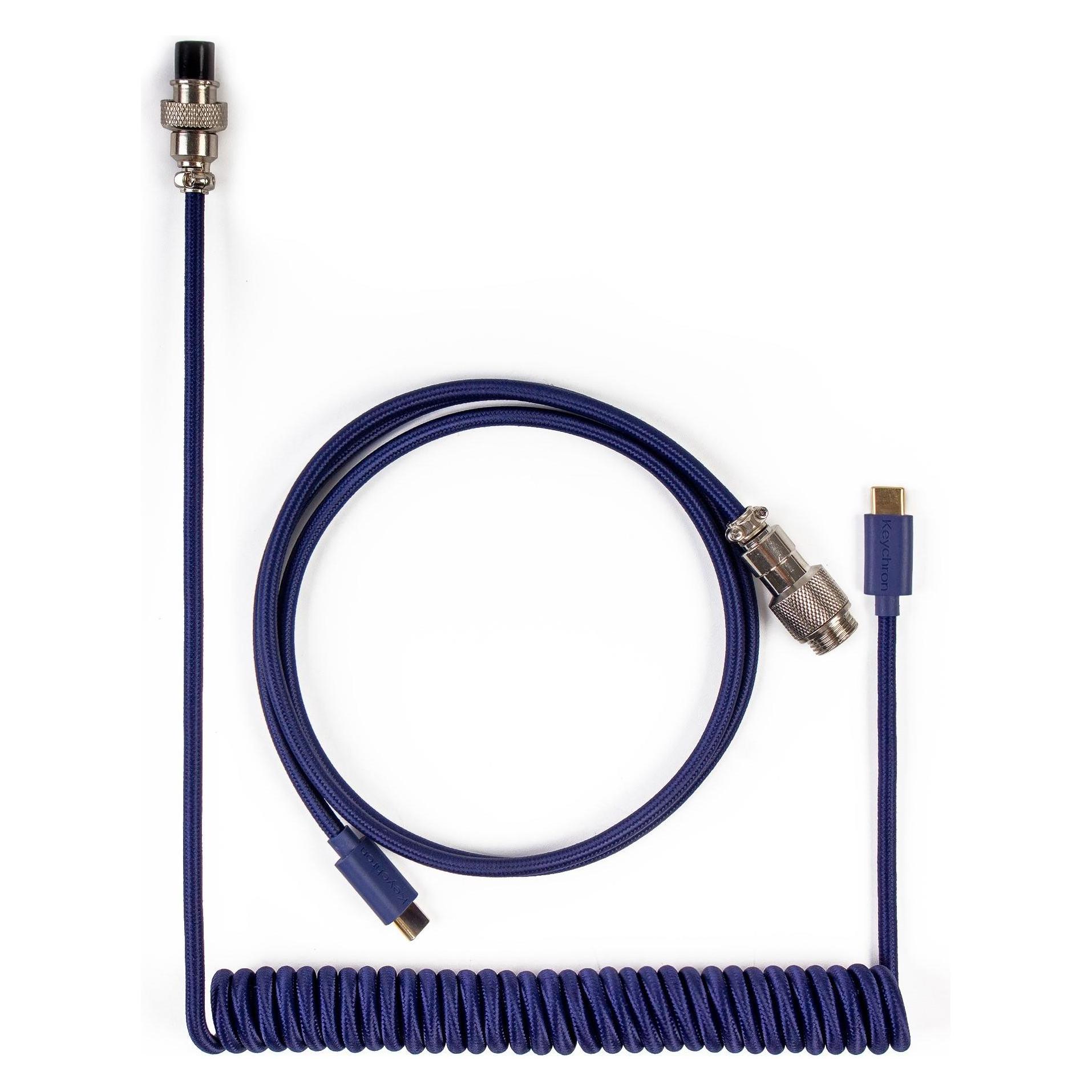 Keychron Custom Coiled Cable (1.36 m, USB 3.2 Gen 1, USB 4) (KEY-CAB-L)