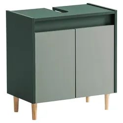 Waschbeckenunterschrank Lovis Dunkelgrün