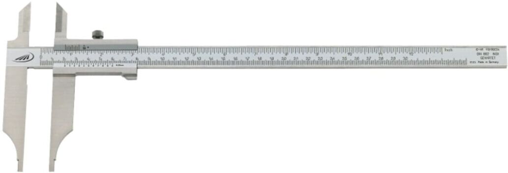 Helios Preisser Werkstattmessschieber DIN 862 1000 mm mit Spitzen Schnabellänge 150 mm ; Helios-Preisser (0234518)