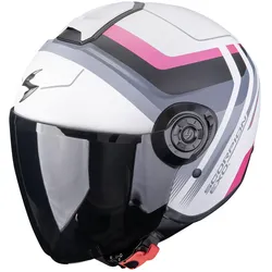 Scorpion EXO-CITY II Sport Jethelm - grau-rosa-matt - M (57/58)