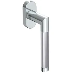 Griffwerk CHRISTINA Klipptechnik -Edelstahl poliert/matt Fensterolive -Klippt. -UV links -Stiftlänge 7x42mm