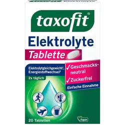 TAXOFIT Elektrolyte Tabletten