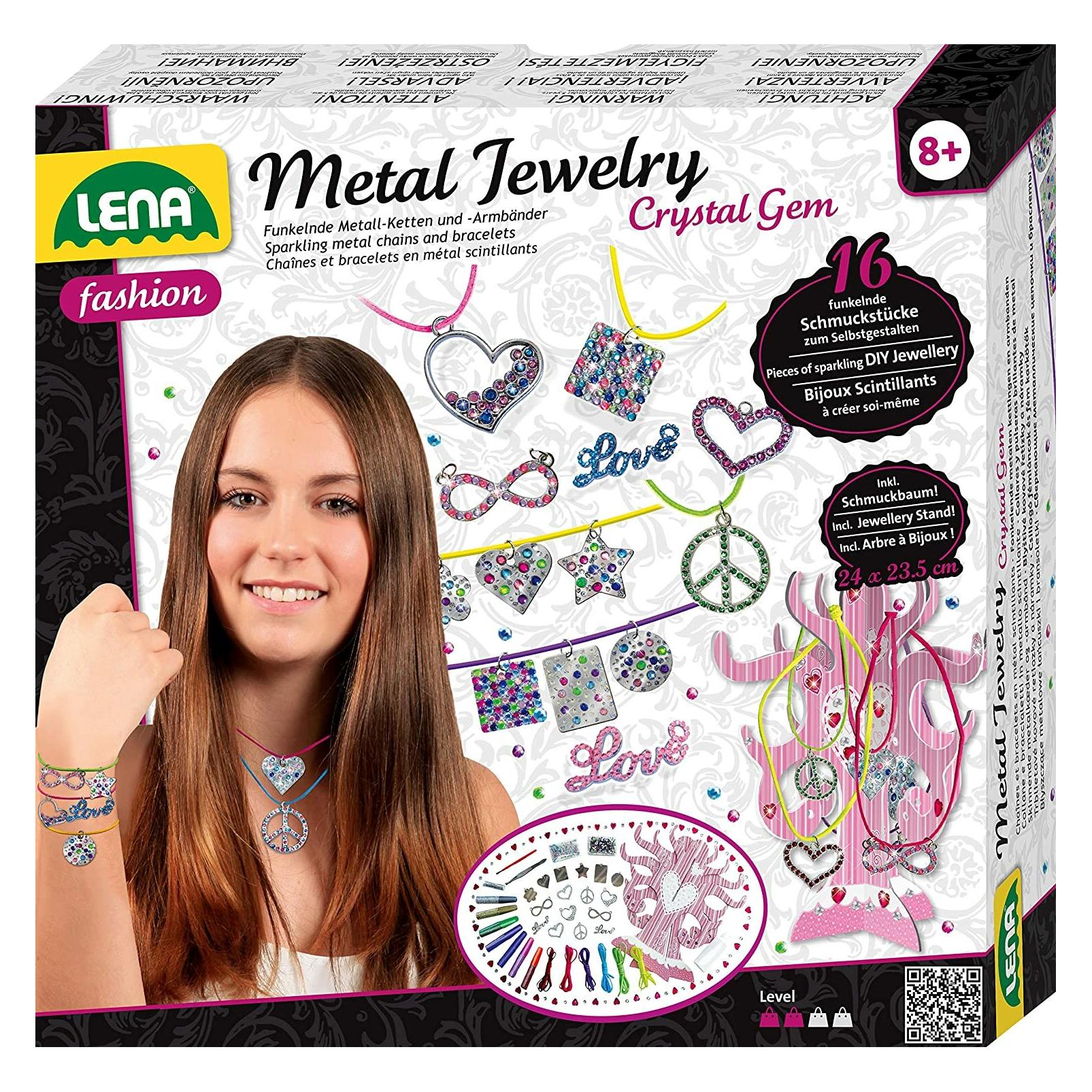Lena Metal Jewelry Crystal (SM42658)