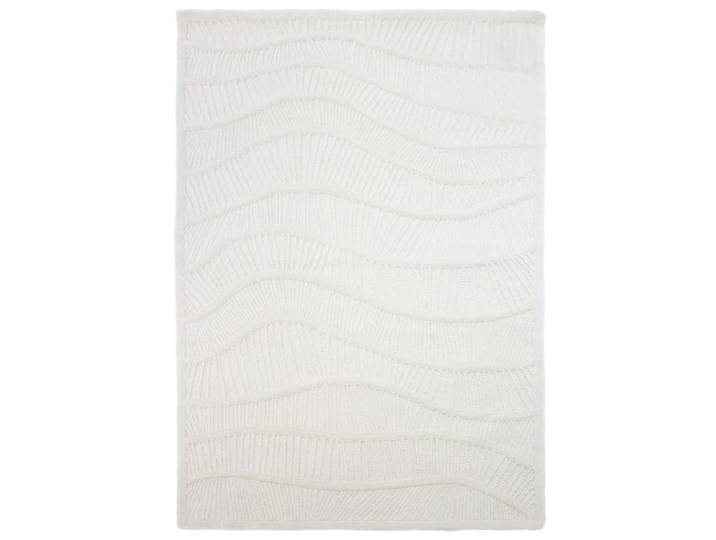 Tapis en laine blanche 140x200cm