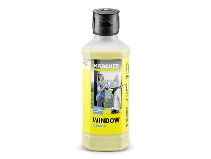Kärcher Nettoyant vitres concentré RM 503\, pour un nettoyage sans traces des fenêtres\, miroirs et cabines de douche\, 500ml donnent 6\,25l de liquide de nettoyage dilué