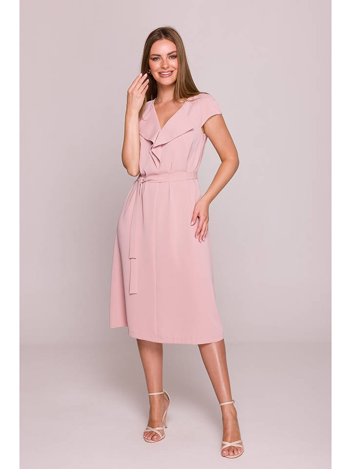 Stylove Kleid in Rosa - M