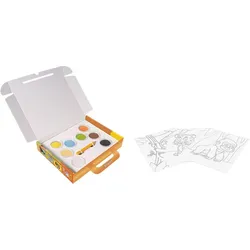 JOVI Kreativsets Play & Fun Sand Painting Kit Animals