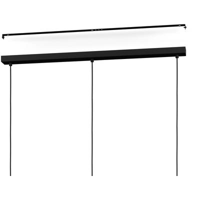 EGLO Hängeleuchte "BOLIVIA", schwarz, H: 110cm, 1 Stk., Leuchten, Hängeleuchte in schwarz aus Stahl - exkl. E27 - 40W, Hängeleuchte