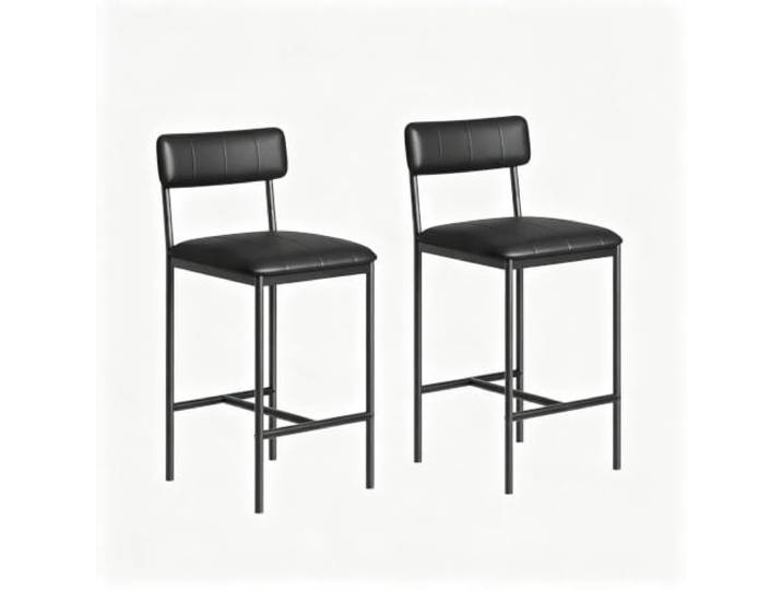 Hapterouse Esszimmerstühle 2er Set, Gepolstert, Metallgestell，Rückenlehne Weicher Sitzkomfort mit ergonomischer Form, robust & platzsparend – für Wohnbereich, Essplatz & Frühstücksecke