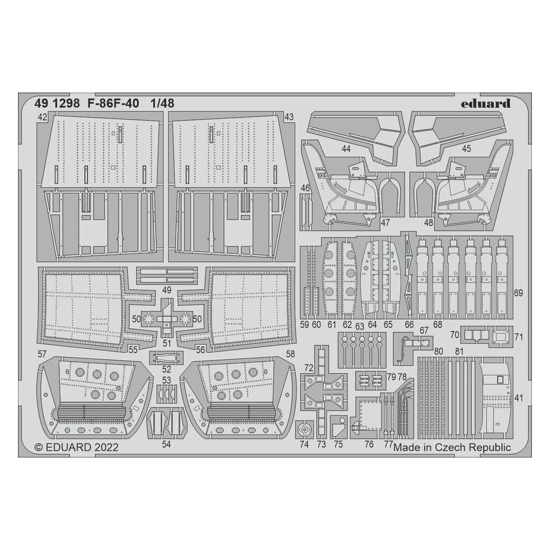 Eduard F-86F-40 (491298)