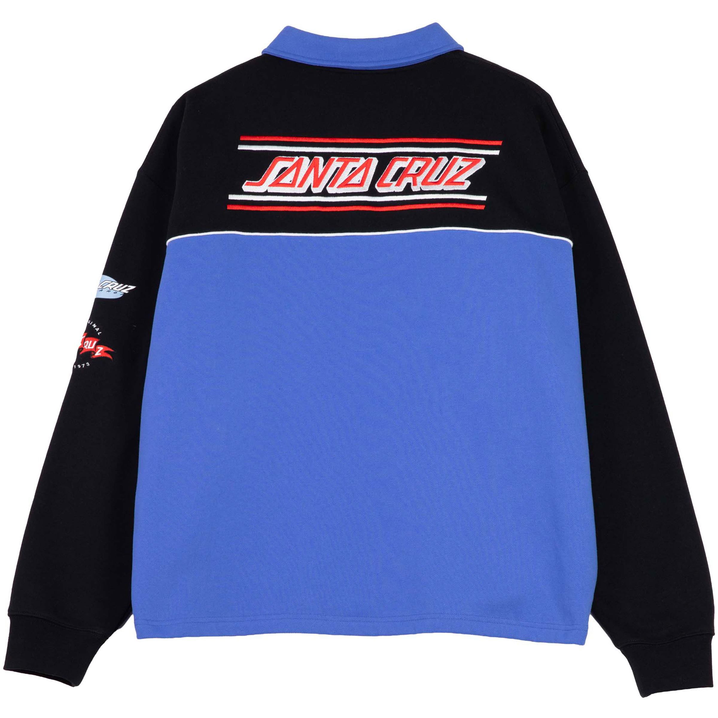 Santa Cruz Podium 1/4 Zip Crew Herren Pullover schwarz Größe S Hautfreundlich