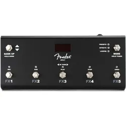 Fender  GTX-7 Footswitch (Instrumenten Fusspedal), Zubehör Instrumente, Schwarz