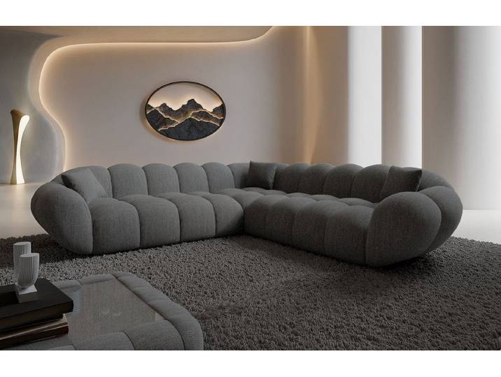 Stoff Ecksofa Maleron L-Form