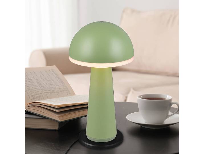 Lampe de chemin Fungo Ø 16cm Vert/Vert pistache