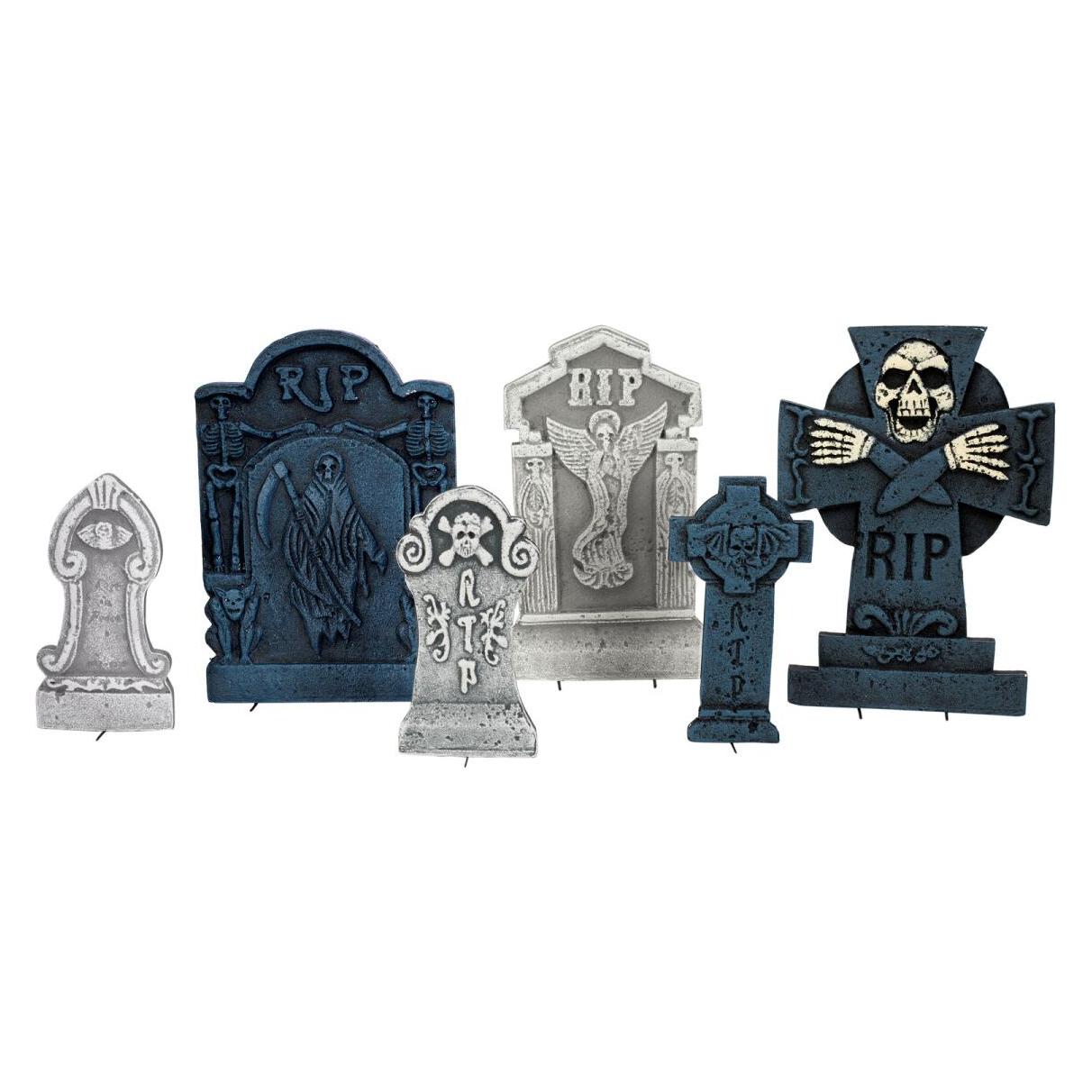 Europalms Halloween Grabsteinset "Friedhof" (6 Stk.) (83316103)