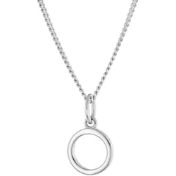 trendor 15210-O Damen-Kette mit Buchstabe O Anhänger Silber 925, 40 cm