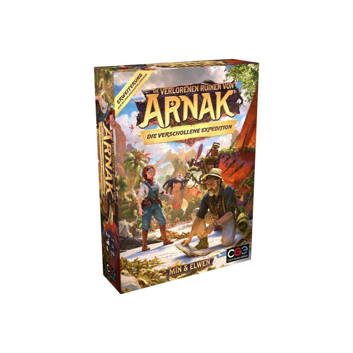 Ruins of Arnak: The Missing Expedition uitbreiding voor het kaartspel door Czech Games Edition