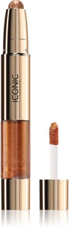 ICONIC London Glaze Crayon Glitter Eyeshadow shade Lava 5.14 g
