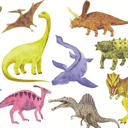 240x PAPER + DESIGN Tissue-Serviette 33 x 33 cm Dino land 3-lagig
