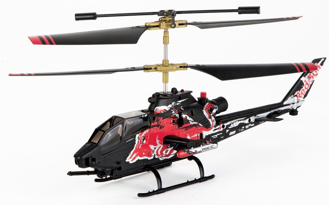 Carrera Helicóptero Cobra Red Bull.