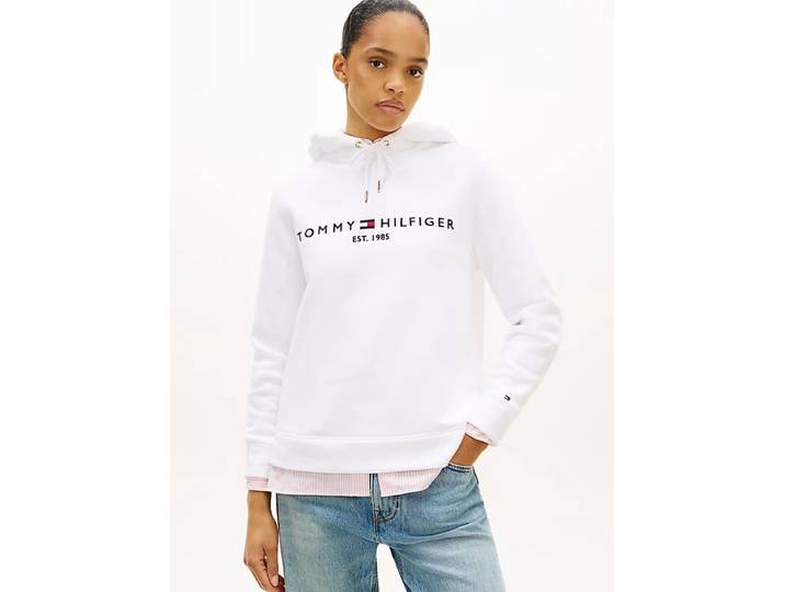 Tommy Hilfiger Heritage Hilfiger hoodie - dames - wit - maat S