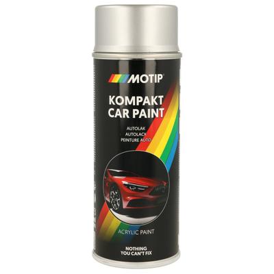 MOTIP Fahrzeug-Kombinationslack Kompakt silber metallic 400 ml 55220 für GM Ford