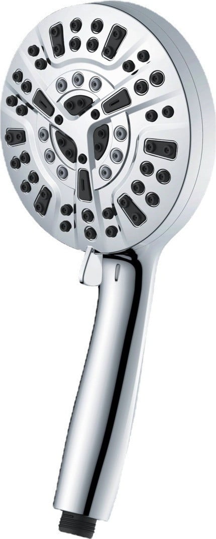 INF Douchekop met 10 functies en spuitpistool Zilver