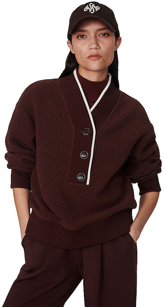VARLEY Fleecepullover BRENNA dunkelrot   L L