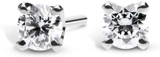 Silván Solitaire timanttikorvakorut 0,40ct, valkokultaa, timanttikorut