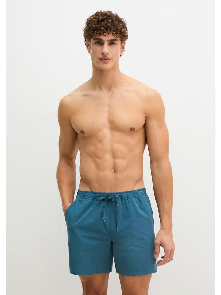 Marc O´Polo Bodywear Badeshorts in Blau - L