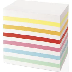 folia Zettelbox transparent inkl. 700 Notizzettel