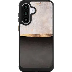 Nivocase Hülle für Samsung Galaxy A56 5G Handyhülle NIVOcore Case Schwarz Abstrakt Black & White Trends (Samsung Galaxy A56 5G), Smartphone Hülle, Schwarz