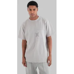 Hurley Craft Pocket 2.0 T-Shirt particle grey Gr. M