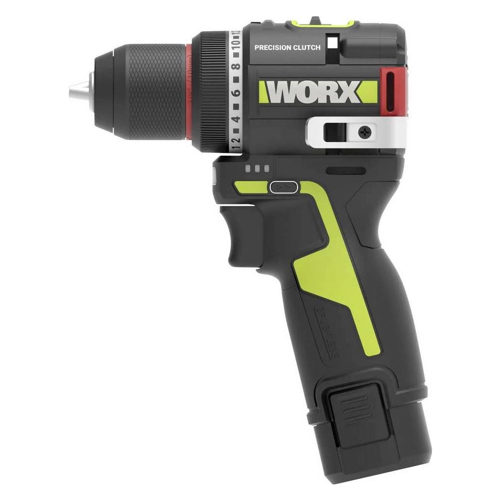 Worx WU927 Akku-Schlagschrauber, Akku-Bohrschrauber 12 V 2 Ah, 4 Ah Li-Ion ink (Bohrschrauber, Schlagschrauber) (WU927)