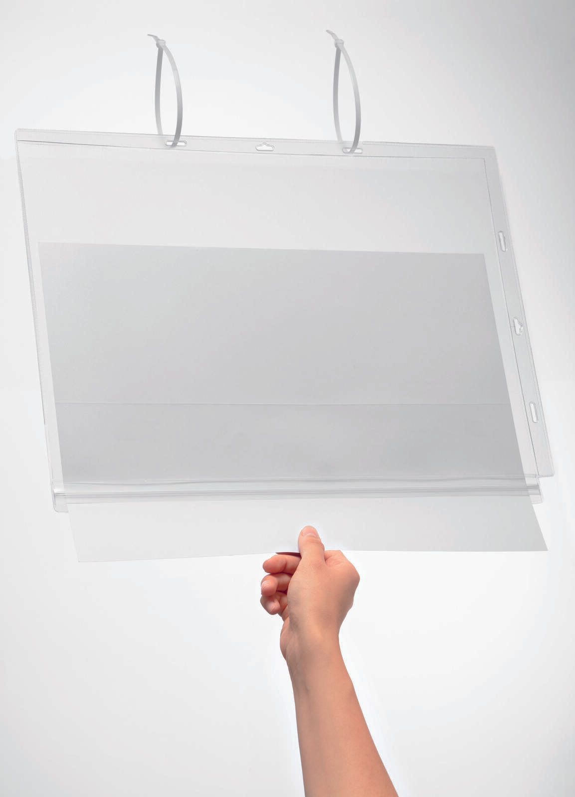 DURABLE Dokumentenhüllen A3 transparent 502819