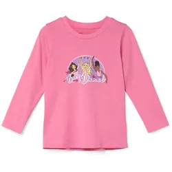 Tchibo - Kinder Langarmshirt »Barbie« - Mädchen - Gr. 110/116 - rosa