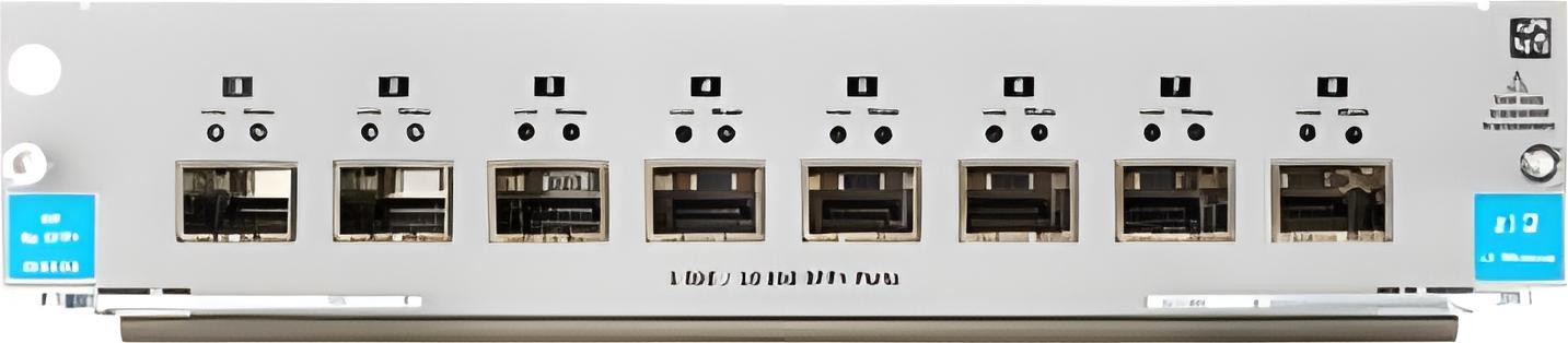 HPE Uitbreidingsmodule Gigabit Ethernet / 10 Gigabit SFP+ x 8 voor HPE Aruba 5406R