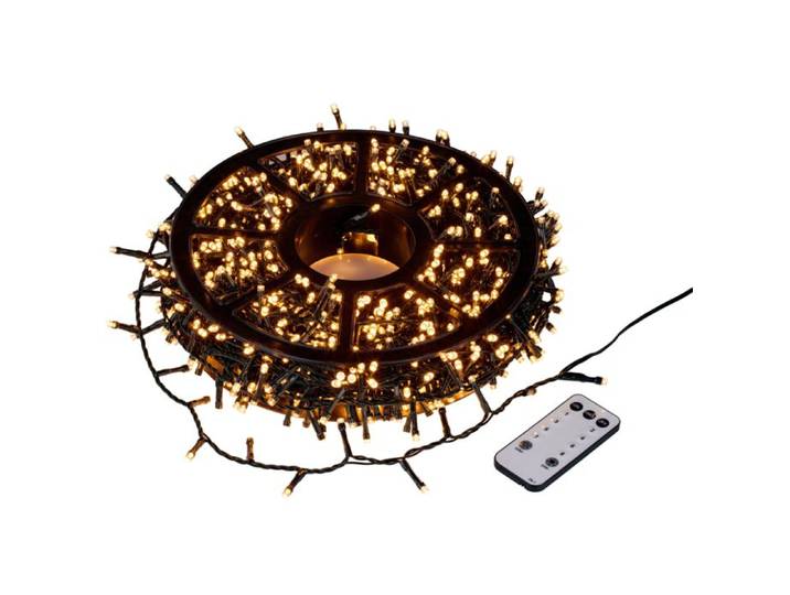 Lichterkette auf Trommel, 50 Meter, 500 LED