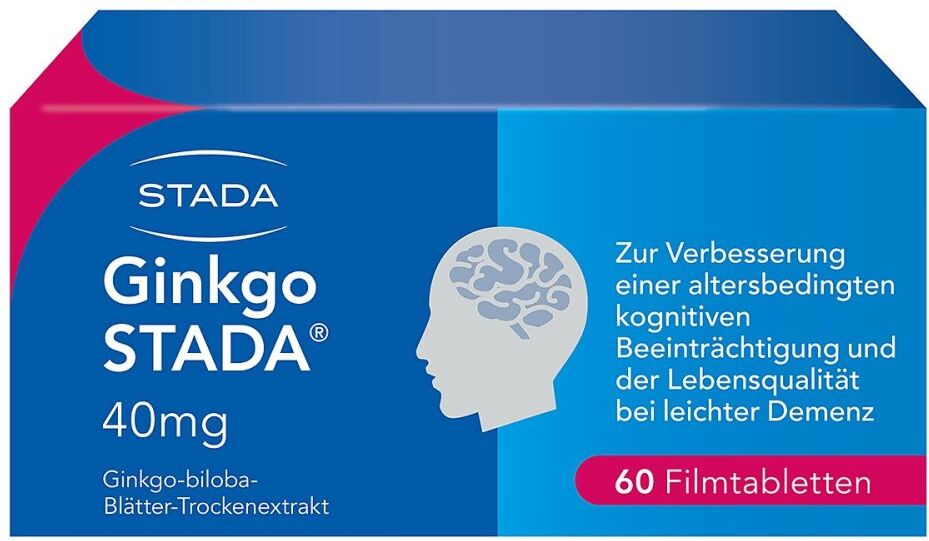 Ginkgo STADA Ginkgo Biloba STADA 40 mg Filmtabletten