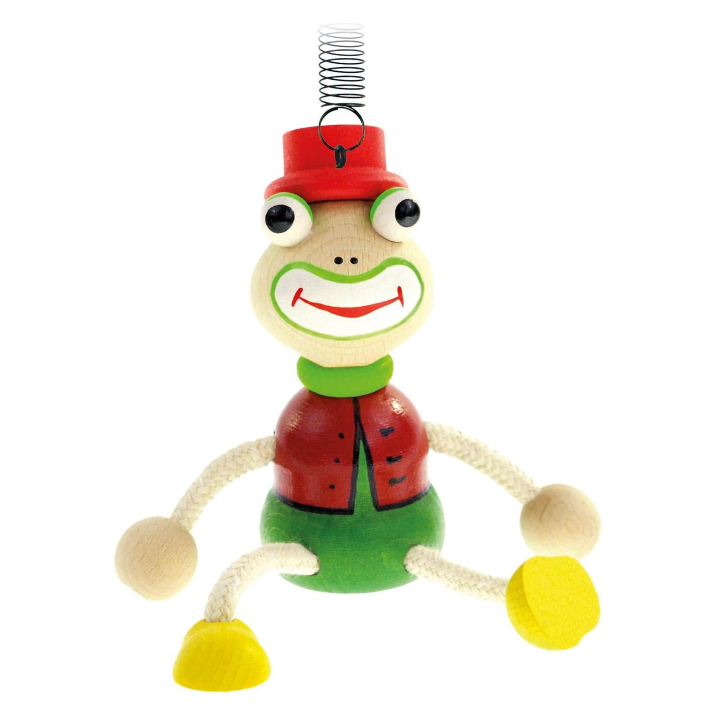 Mertens Frosch mit Feder (ol90907)