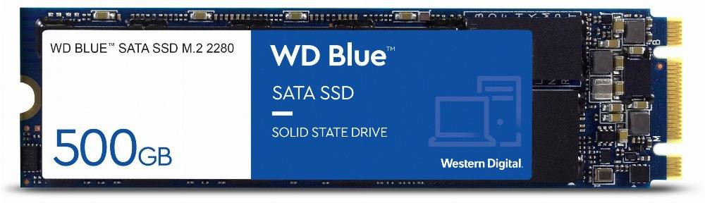 Western Digital WD Blue SATA SSD M.2 2280, 500 GB, 560 MB/s