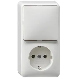 Gira, Steckdose, Schuko-We.schalter-Kombi